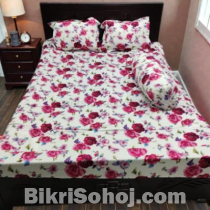 Twill cotton bed sheet